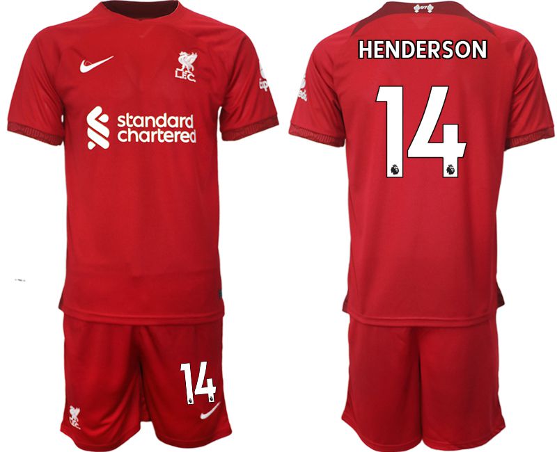 Men 2022-2023 Club Liverpool home red 14 Soccer Jersey